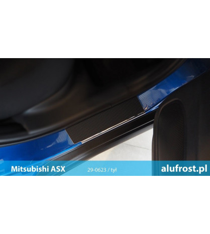 Seuil de porte + fibre en carbone MITSUBISHI ASX