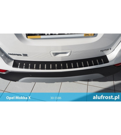 Ladenkantenschutz + carbon folie MOKKA X