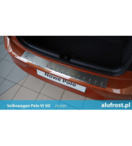 Rear bumper protector VOLKSWAGEN POLO VI 5D