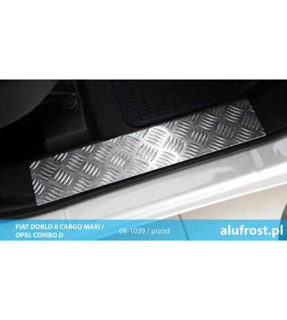 Einstiegsleisten (aluminium, vorder) FIAT DOBLO II CARGO MAXI / OPEL COMBO D