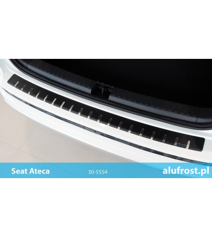 Rear bumper protector + carbon foil SEAT ATECA