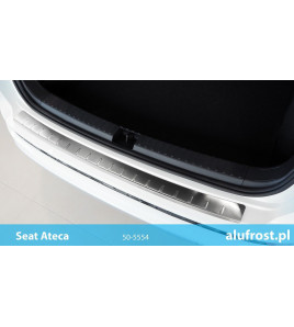 Rear bumper protector (inox) SEAT ATECA