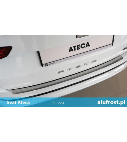 Rear bumper protector (inox) SEAT ATECA