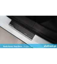 Seuil de porte + fibre en carbone SKODA KAROQ / SEAT ATECA