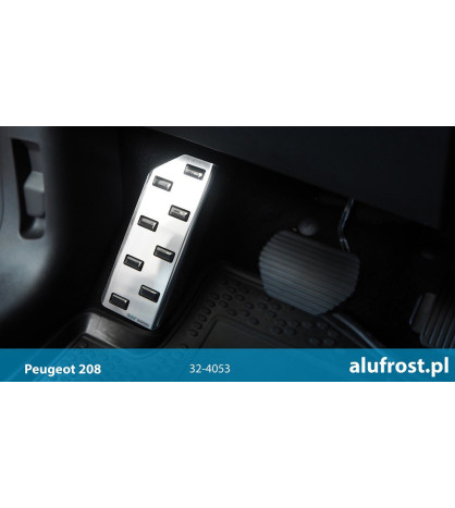 Left foot rest plate PEUGEOT 208