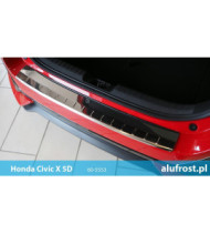 Rear bumper protector (mirror)  HONDA CIVIC X 5D