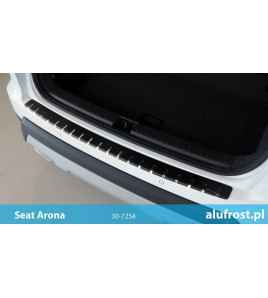 Rear bumper protector + carbon foil SEAT ARONA