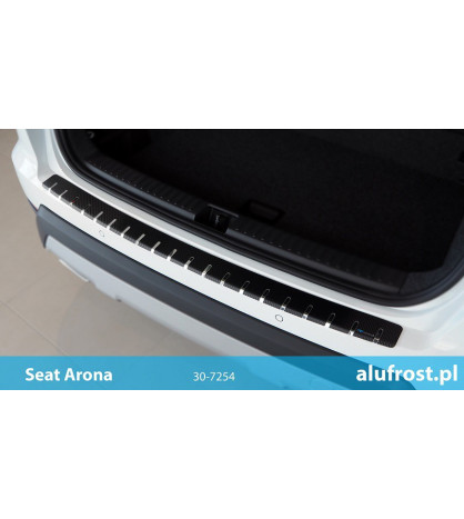 Rear bumper protector + carbon foil SEAT ARONA