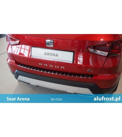 Rear bumper protector + carbon foil SEAT ARONA