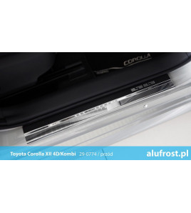 Door sills + carbon foil COROLLA XII 4D / KOMBI