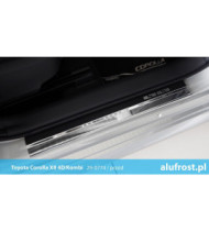 Door sills + carbon foil COROLLA XII 4D / KOMBI