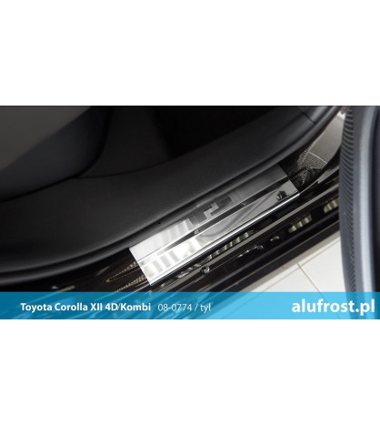 Door sills TOYOTA COROLLA XII 4D / KOMBI