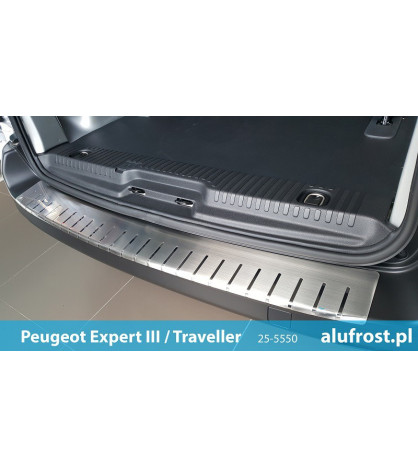 Rear bumper protector PEUGEOT EXPERT III / TRAVELLER