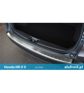 Rear bumper protector (inox) HONDA HR-V II