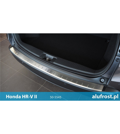 Rear bumper protector (inox) HONDA HR-V II