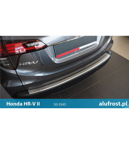 Rear bumper protector (inox) HONDA HR-V II