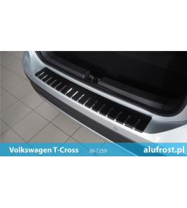 Ladenkantenschutz + carbon folie VOLKSWAGEN T-CROSS