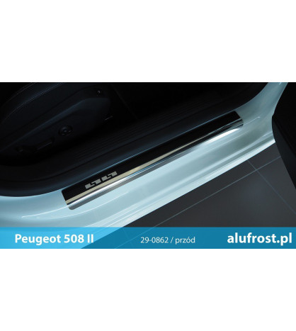 Door sills + carbon foil PEUGEOT 508 II