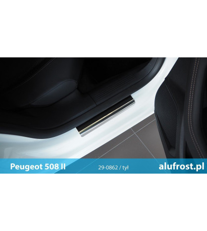 Door sills + carbon foil PEUGEOT 508 II
