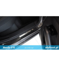 Seuil de porte + fibre en carbone MAZDA 3 IV