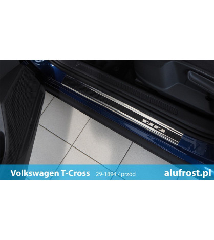 Door sills + carbon foil VOLKSWAGEN T-CROSS