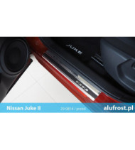 Door sills + carbon foil NISSAN JUKE II
