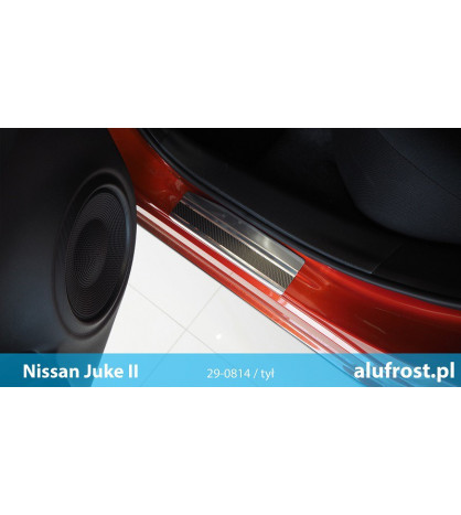 Door sills + carbon foil NISSAN JUKE II