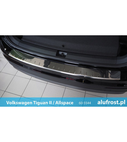 Rear bumper protector (mirror) VOLKSWAGEN TIGUAN II / TIGUAN ALLSPACE