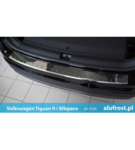 Rear bumper protector (mirror) VOLKSWAGEN TIGUAN II / TIGUAN ALLSPACE