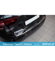 Rear bumper protector (mirror) VOLKSWAGEN TIGUAN II / TIGUAN ALLSPACE