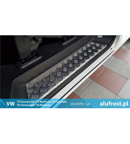 Nakładki na stopnie wewnętrzne (aluminiowe tylne) VW T5 TRANSPORTER / MULTIVAN / CARAVELLE | T6 TRANSPORTER / MULTIVAN