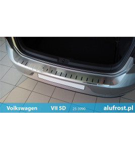 Rear bumper protector VOLKSWAGEN GOLF VII 5D