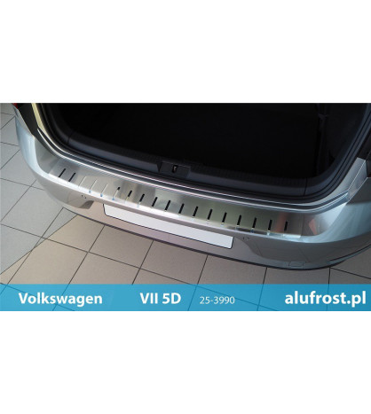 Rear bumper protector VOLKSWAGEN GOLF VII 5D