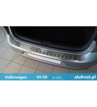 Rear bumper protector VOLKSWAGEN GOLF VII 5D