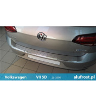 Rear bumper protector VOLKSWAGEN GOLF VII 5D