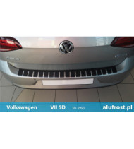 Protection de seuil de chargement + fibre en carbone VOLKSWAGEN GOLF VII 5D
