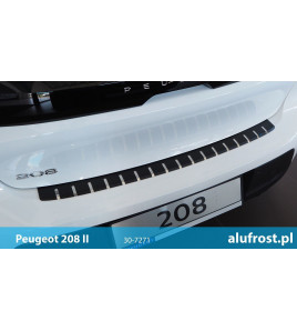 Protection de seuil de chargement + fibre en carbone PEUGEOT 2008 I